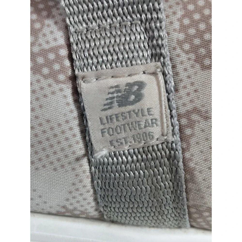 New Balance Men's Green/Brown Camo Adjustable Hook Loop Straps Casual Slides 9?